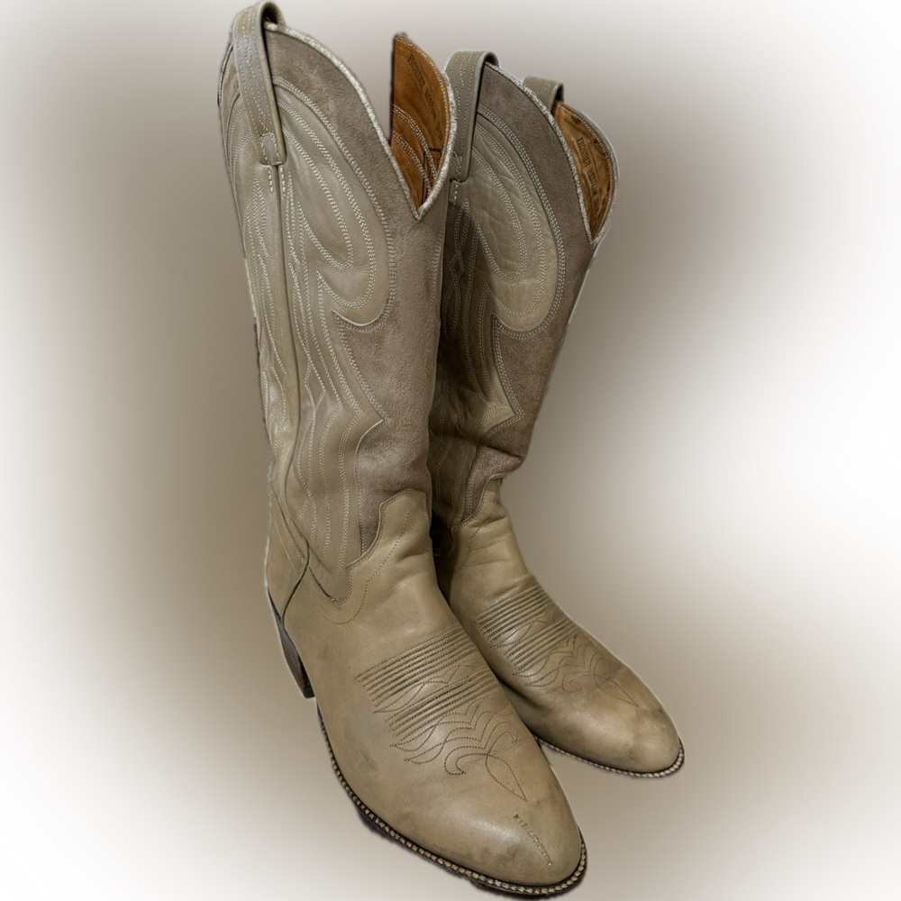 Dan Post Men's Western Boots in Light Tan
